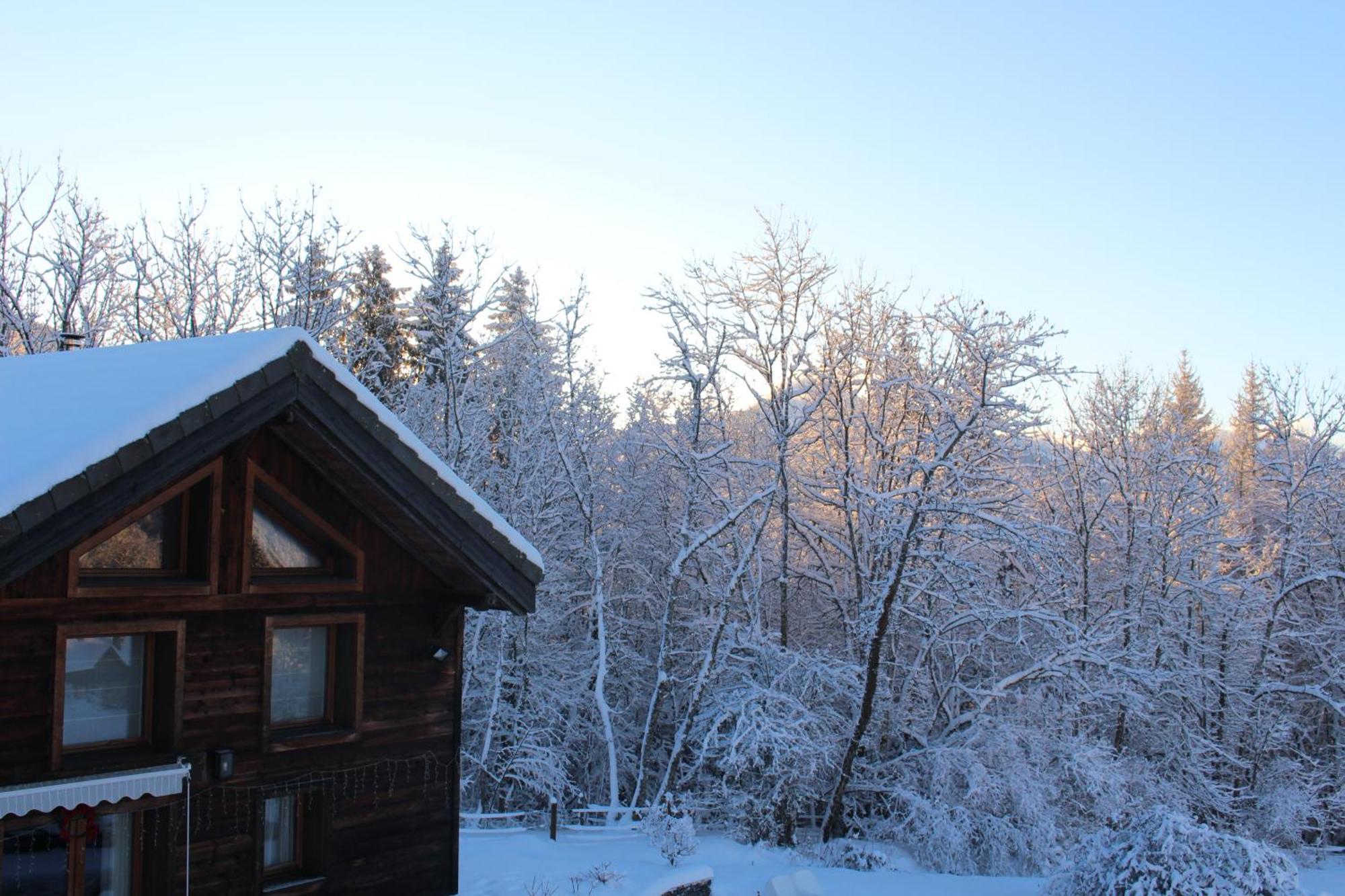 Les Chalets De Ludran Viuz-en-Sallaz Ngoại thất bức ảnh