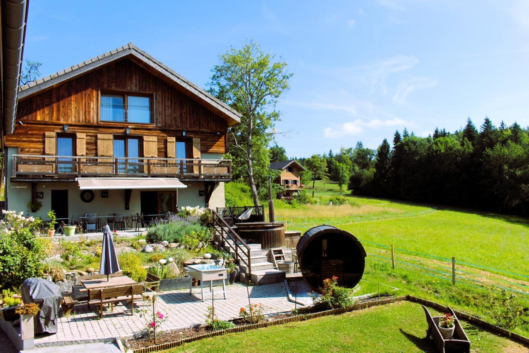 Les Chalets De Ludran Viuz-en-Sallaz Ngoại thất bức ảnh